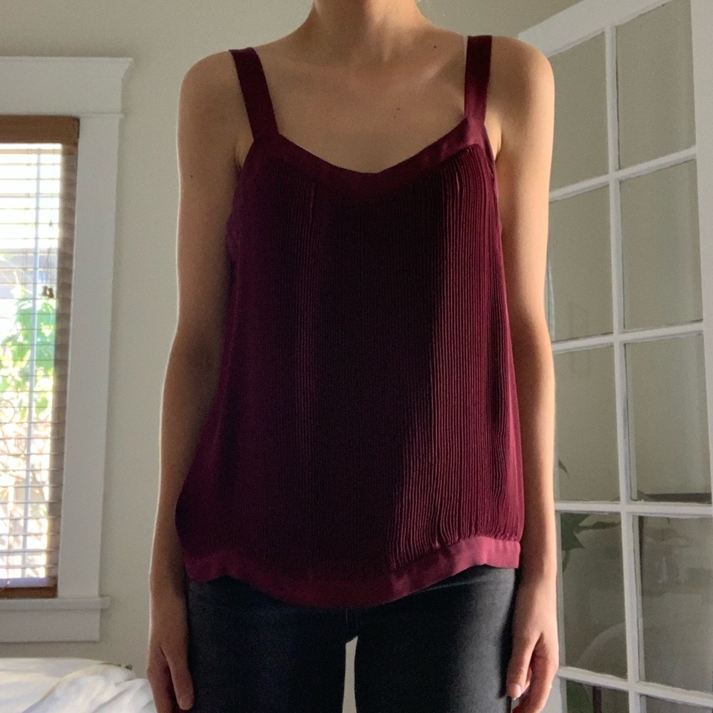 Anthropologie Accordion Top